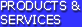 products & services
